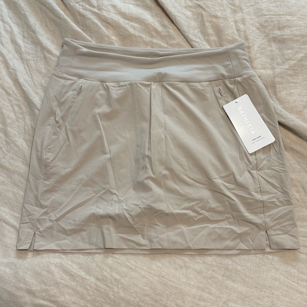 Athleta ivory Skort